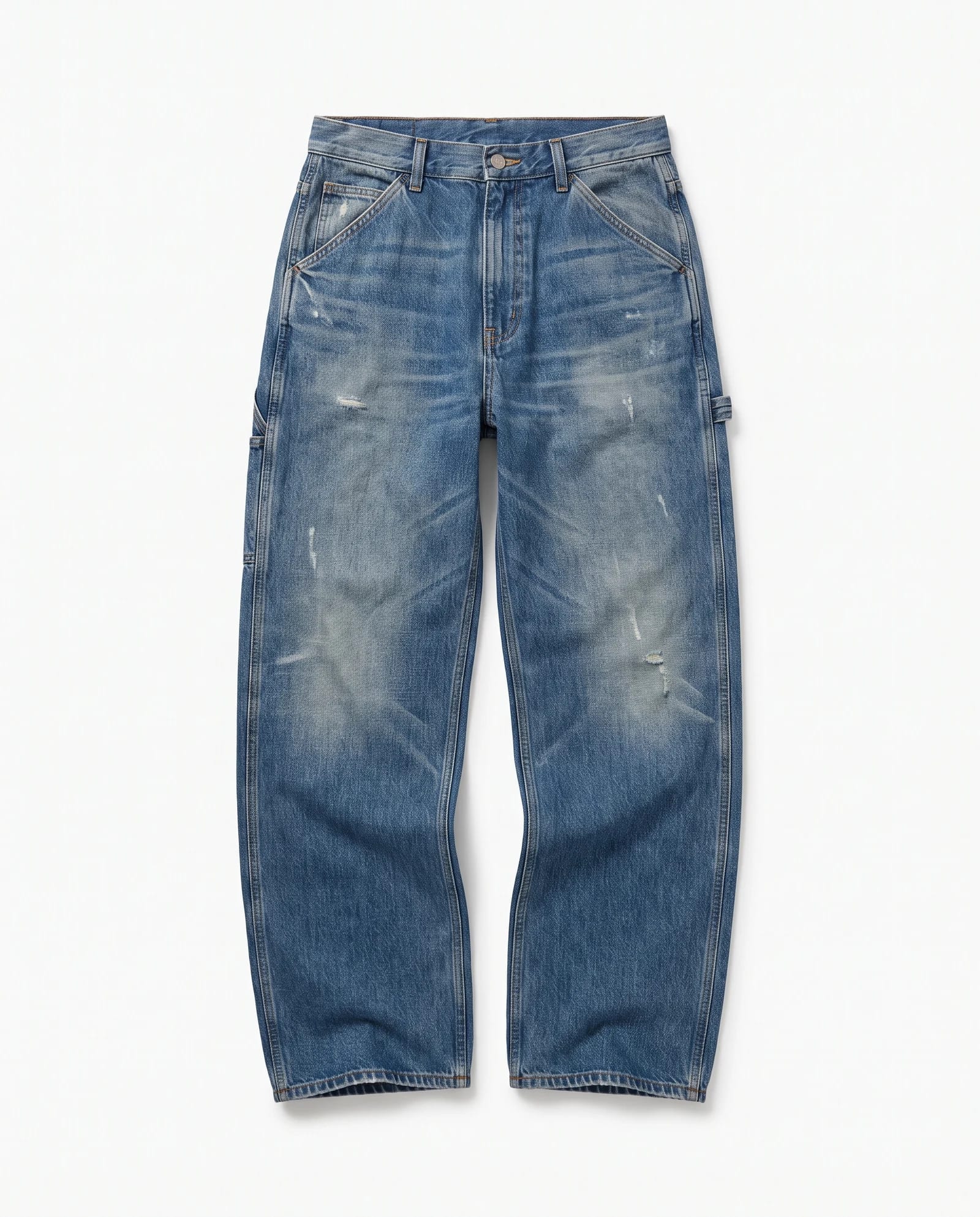 Denim Baggy Carpenter front