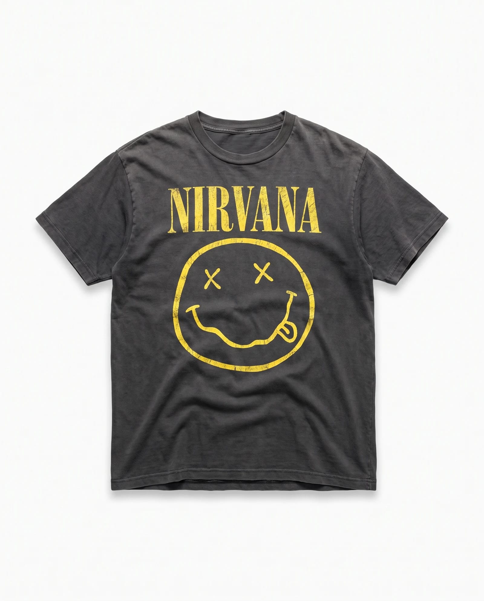 Nirvana Faded Tee front