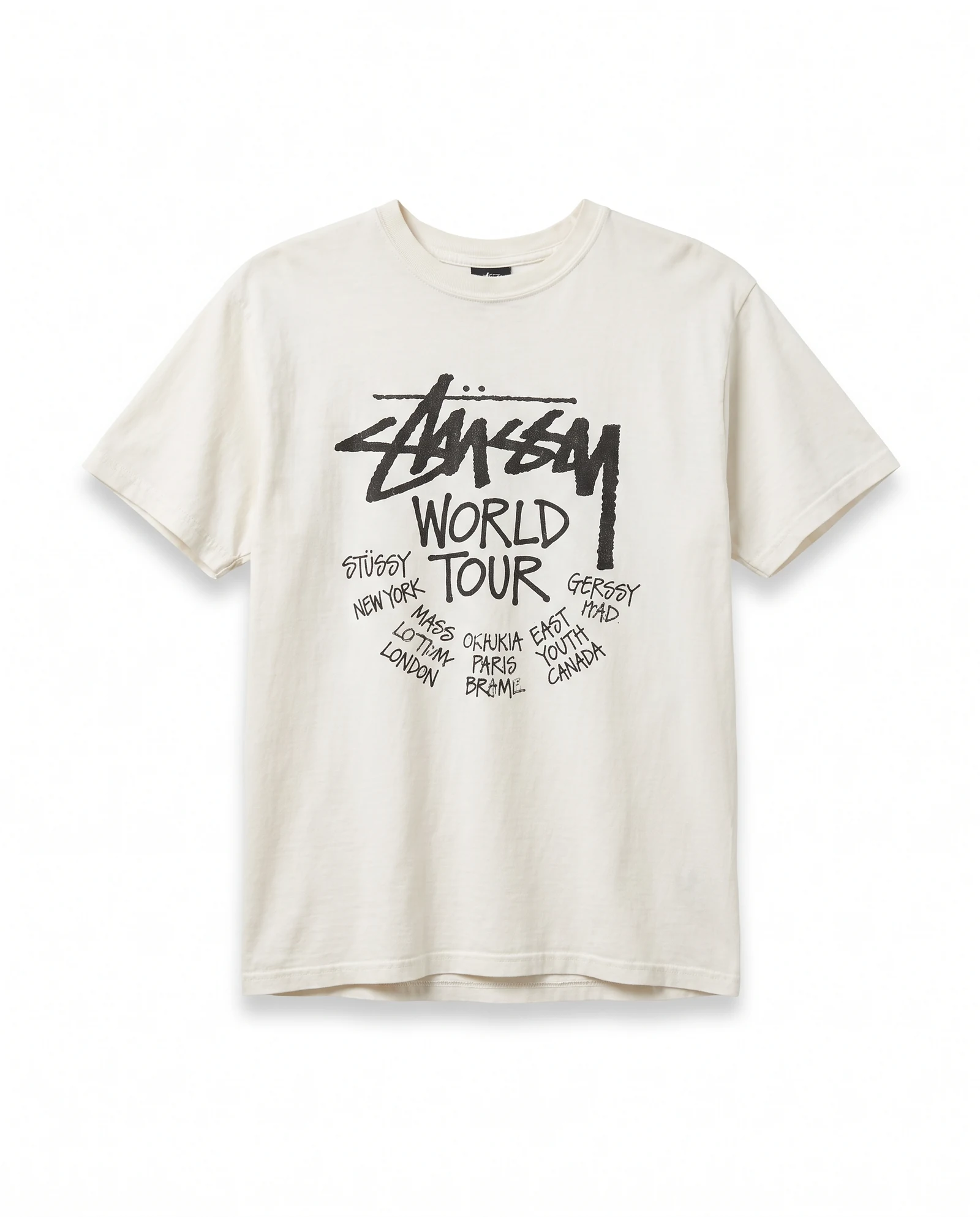Stüssy World Tour Tee front